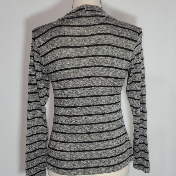 Charlotte Russe Stripe Sweater - Picture 2 of 2